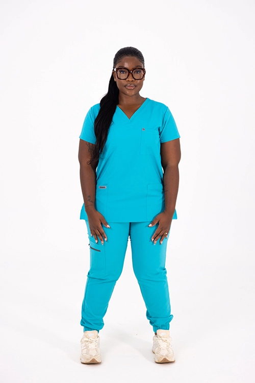 Scrubos Frontrunner Ladies Aqua Jogger Scrub Pants