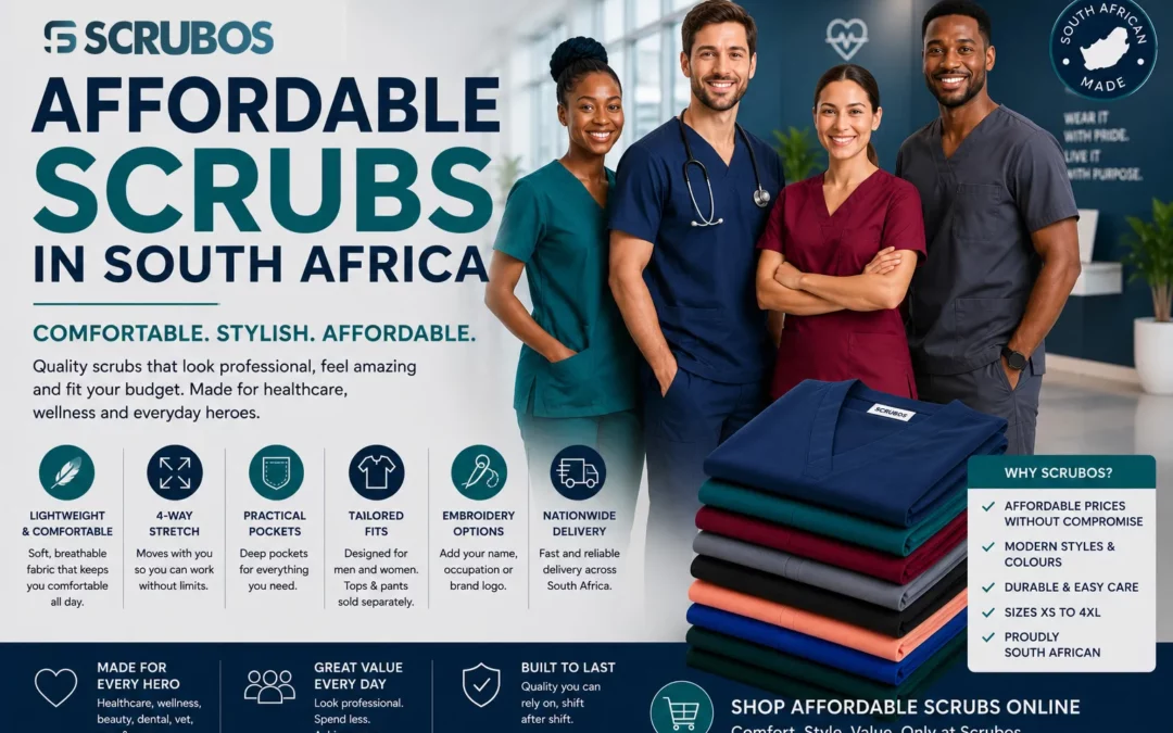 Professional Scrubs for Healthcare, Wellness, and Everyday Workwear in South Africa