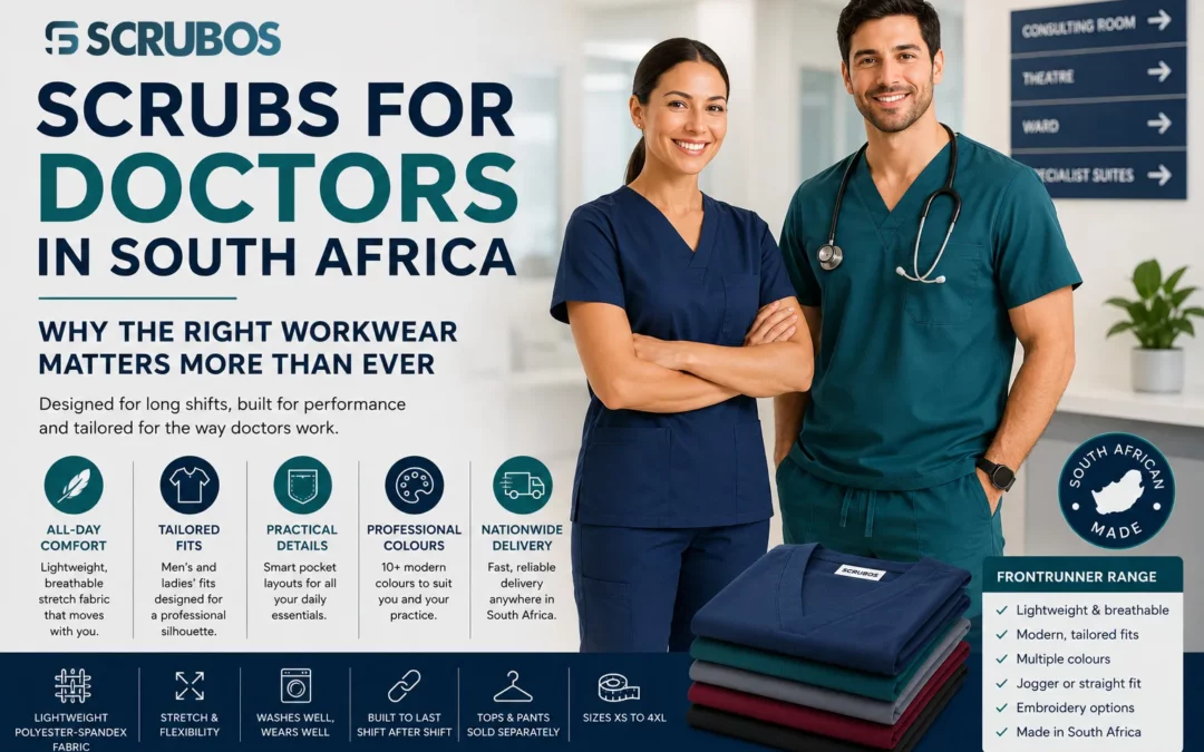 Scrubs for Doctors in South Africa: Why the Right Workwear Matters More Than Ever