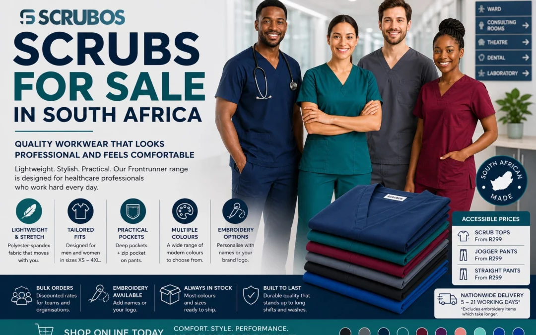 Scrubs for Sale in South Africa: How to Choose Quality Workwear That Looks Professional and Feels Comfortable