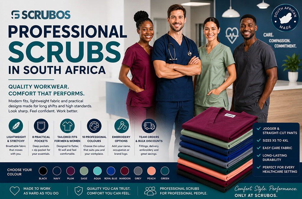 Professional Scrubs in South Africa: Why Quality Workwear Matters More Than Ever
