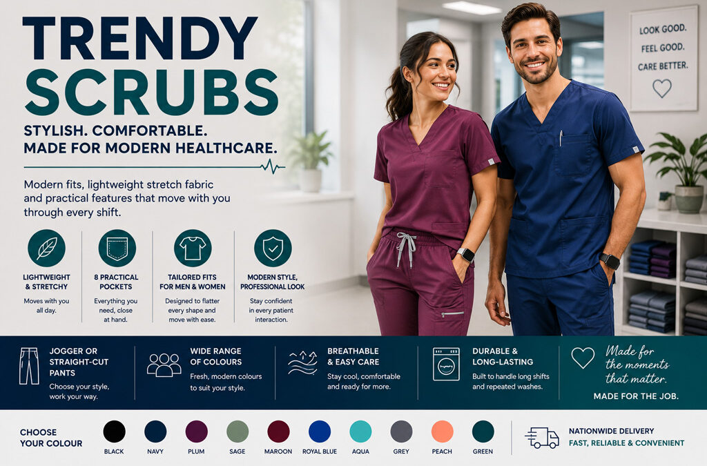 Trendy Scrubs for South African Healthcare Professionals Who Want Style and Comfort