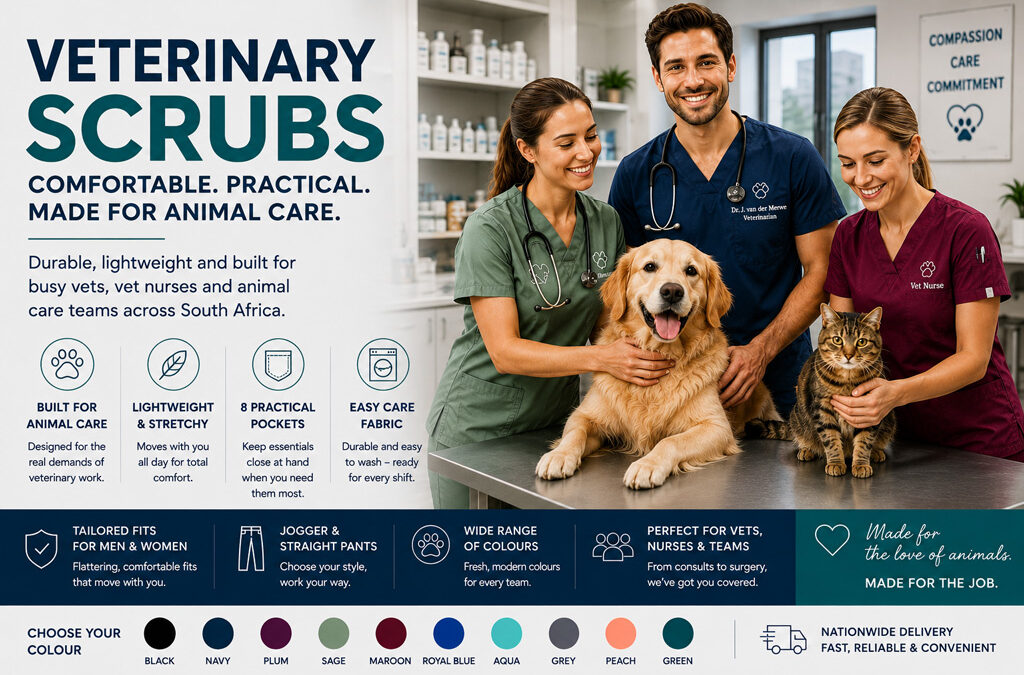 Veterinary Scrubs for Veterinarians, Nurses and Animal Care Teams